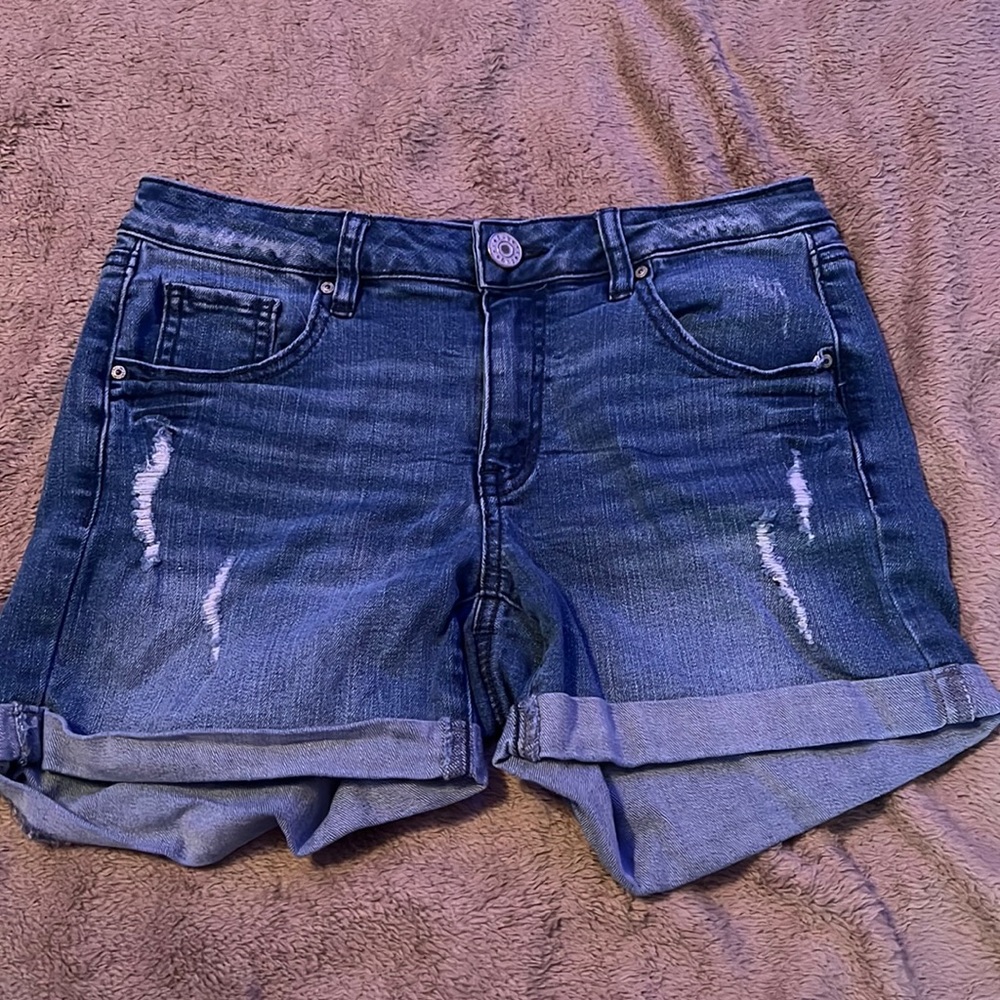 Refuge Blue Jean Shorts